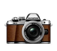 Olympus E-M10II Fotocamera Marrone con Obiettivo EZ-M1442 EZ, Argento - Limited Edition