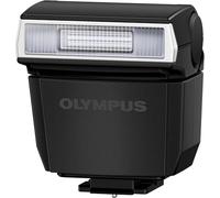 Olympus FL-LM3 Flash Compatto per OM-D E-M5 Mark II - Testa Orientabile | Potenza regolabile, integrazione nativa senza adattatori - ideale per ritratti, macro e video in condizioni di scarsa luce
