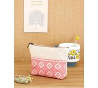 Olympus kit punto Kogin contato "Pouch beige pink", 10x14,5x3cm, Originale dal G