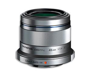 Olympus M.Zuiko AF 45 mm f/1,8 Micro Quattro Terzi argento