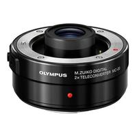 OLYMPUS M.ZUIKO DIGITAL 2x Teleconverter MC-20 MC20 Nero NUOVO