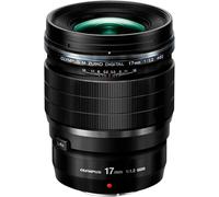 Olympus M.Zuiko Digital ED 17 mm F1.2 PRO Obiettivo, lunghezza focale fissa veloce, adatto a tutte le fotocamere MFT (modelli OM SYSTEM OM-D e PEN, serie G di Panasonic), nero