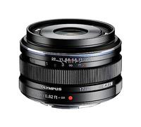 Olympus M.Zuiko Digital Obiettivo 17mm 1:1.8, Micro Quattro Terzi, per Fotocamere OM-D e PEN, Nero