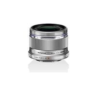 Olympus M.Zuiko Digital Obiettivo 25mm 1:1.8, Micro Quattro Terzi, per Fotocamere OM-D e PEN, Argento