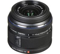 Olympus Obiettivo M.Zuiko Digital 14-42mm F3.5-5.6 II R, per fotocamere Micro Quattro Terzi (nero)