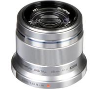 Olympus M.Zuiko 45mm f1.8 MILC Teleobiettivo Argento