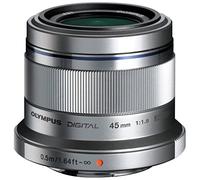 Olympus M.Zuiko 45mm f1.8 MILC Teleobiettivo Argento