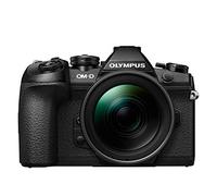 Olympus OM-D E-M1 Mark II Kit E-M1, Fotocamera di Sistema Micro Quattro Terzi (20,4 MP, Stabilizzatore d'Immagine a 5 Assi, Mirino Elettronico) e Obiettivo M.Zuiko 12-40mm PRO Universal Zoom, Nero