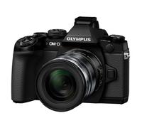 Olympus OM-D E-M1 Mark III Fotocamera di Sistema Micro 4/3 Kit, 16 MP, 7.6 cm, 3“, TFT LCD-Display, Full HD, HDR, Stabilizzatore d'Immagine a 5 Assi e M.Zuiko Digital ED 12-50 mm Obbiettivo, Nero