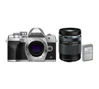Olympus OM-D E-M10 Mark IV Special Edition incl. M.Zuiko 14-150 mm + 2a batteria argento