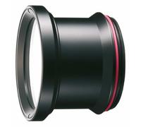 Olympus PPO-E01 Oblò per Obiettivi Quattro Terzi Zuiko Digital, Nero/Rosso