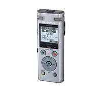 Olympus Registratore vocale DM-720 con 4 GB, slot Micro SD, ricarica USB, connessione PC direzionale, modalità trascrizione, argento