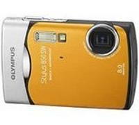 Olympus Stylus 850SW - Fotocamera digitale da 8 MP con zoom ottico 3x (arancione)