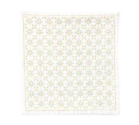 olympus Thread Hitomezashi Sashiko ricamo fazzoletto iine Pineapple tessuto stampato