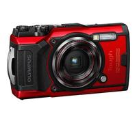 OLYMPUS Tough TG-6 Waterproof Camera, Black Tough TG-6 Waterproof Camera, Red Bundle