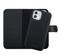 SELENCIA Olyn CUSTODIA A LIBRO per Apple iPhone 12 Pro/ iPhone 12, Nero