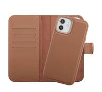 SELENCIA Olyn CUSTODIA A LIBRO per Apple iPhone 12 Pro/ iPhone 12, Marrone