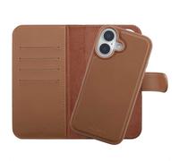 SELENCIA Olyn CUSTODIA A LIBRO per Apple iPhone 16, Marrone