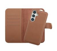 SELENCIA Olyn CUSTODIA A LIBRO per Samsung Samsung Galaxy S25/Samsung Galaxy S24, Marrone
