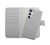SELENCIA Olyn CUSTODIA A LIBRO per Samsung Samsung Galaxy S25/Samsung Galaxy S24, Grigio