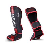 OLYSPM Parastinchi Muay Thai,Paratibie Kick Boxing,Paratibie Muay Thai con Pelle PU Antideflagrante e Fodera in Lattice ad Alta Densità,Proteggono le Tibie e il Collo del Piede