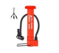 OLYSPM Pompa per Bicicletta,Pompa Bicicletta,Mini Pompa Bici per una Facile Portabilità,Pompa Bici Multiuso con 1 Ago per Palloni,2 Valvole per Tutte le Biciclette,Palloni Sportivi,Palloncini