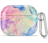 Olytop Custodia protettiva per AirPods di terza generazione di 3a generazione, con stampa carina, custodia protettiva antiurto, per donne e ragazze, con portachiavi, per Apple Air Pods, iPod 3 Gen
