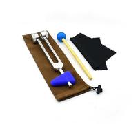 Om 136.1Hz Diapason - Chakra Diapason Strumento musicale a percussione con martello e borsa, regalo for meditazione yoga Esperimento acustico di guarigione del suono