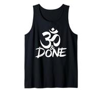 Om and Done Buddismo Sarcastico Meditazione Consapevolezza Canotta