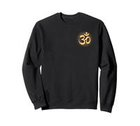 Om Aum Omkara Simbolo Antico Arte Meditazione Yoga Spirituale Felpa