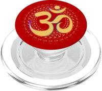 Om Aum Omkara Simbolo Antico Arte Meditazione Yoga Spirituale PopSockets PopGrip per MagSafe