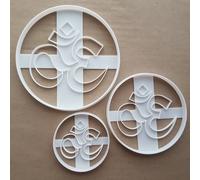 Om Indù Icon Suono Spirituale Forma Biscotti Taglierino Dough Ripieno Sharp