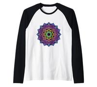 Om Mandala: Peace, Harmony And Spiritual Connection Maglia con Maniche Raglan