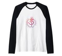 Om Mandala: Peace, Harmony And Spiritual Connection Maglia con Maniche Raglan