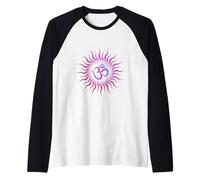Om Mandala: Peace, Harmony And Spiritual Connection Maglia con Maniche Raglan