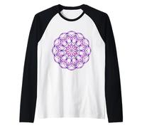 Om Mandala: Peace, Harmony And Spiritual Connection Maglia con Maniche Raglan