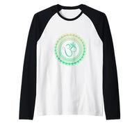 Om Mandala: Peace, Harmony And Spiritual Connection Maglia con Maniche Raglan