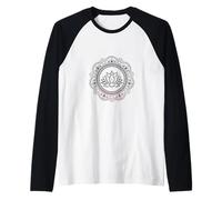 Om Mandala: Peace, Harmony And Spiritual Connection Maglia con Maniche Raglan