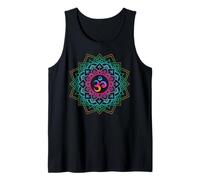 Om Meditations Mandalas Yoga Unisex Canotta