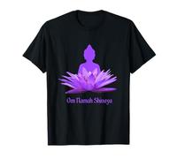 Om Namah Shivaya Camicia Lotus Maglietta