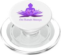 Om Namah Shivaya Camicia Lotus PopSockets PopGrip per MagSafe
