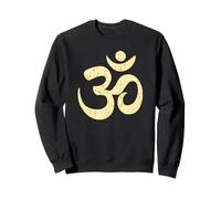 Om Omkar Aum Simbolo Spirituale Yoga Meditazione Zen Vintage Om Felpa