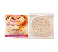 Om Phool Batti Twisted Cotton Long stoppini per Akhand Jyot Diya Batti per puja/aarti di lunga durata (branco di 12 rosso)