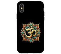 Om Simbolo Namaste Aum Ohm Indù Zen Tantra Yoga Giornata Custodia per iPhone X/XS