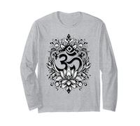 Om Simbolo Namaste Aum Ohm Indù Zen Tantra Yoga Giornata Maglia a Manica