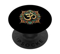 Om Simbolo Namaste Aum Ohm Indù Zen Tantra Yoga Giornata PopSockets PopGrip Adesivo