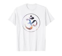 Om Simbolo Spirituale Galaxy Maglietta