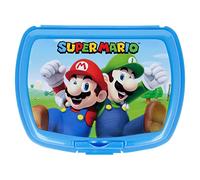 OM SUPPLIES Mario Urban Sandwich Lunch Snack Box Bambini Bambini Scuola (Mario)