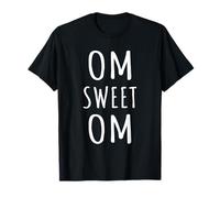 Om Sweet Om Zen Yoga Meditazione Guerriero Spirituale Buddista Maglietta