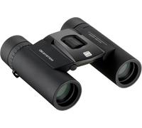 Binocolo OM SYSTEM 10x25 WP II nero, impermeabile, 15 anni di garanzia, ingrandimento 10x, correzione diottrica, prismi BaK-4 di alta qualità, inclusa borsa e cinghia di trasporto
